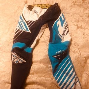 Fly Racing pants Custom stitched with a he…